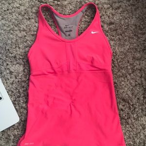 pink nike racerback
